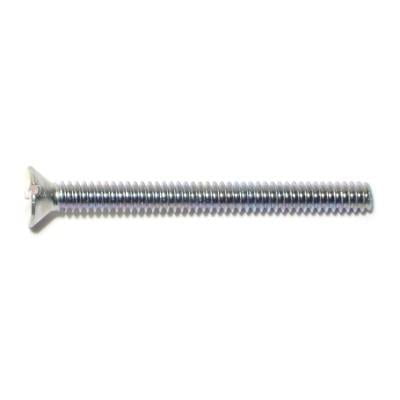 

#6-32 x 1-1/2 Zinc Slotted Flat Head Machine Screws (72 pcs.)