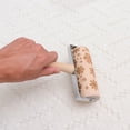 thumbnail image 3 of CIMAXIC christmas Wooden Engraved Rolling Christmas Engraving Baking Embossed Rolling Pin Handheld Printing Roller Professional Roller Mold for Home Store Restaurant Snowflake Style, 3 of 4