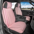thumbnail image 2 of CrystalClear™ Pink Car Seat Covers for Front Seats - Luxurious Pink Vegan Leather Seat Covers for Cars with Pink Bling Crystals, Premium Automotive Seat Covers Bling Car Seat Covers for SUV Car Auto, 2 of 6