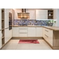 thumbnail image 5 of Ahgly Company Indoor Rectangle Patterned Bean Red Area Rugs, 3' x 5', 5 of 6