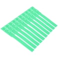 thumbnail image 2 of Premium Plastic Materials Identification ID Collars, Cattle Identification Ring Strong Durability Cattle Foot Ring For Farm Livestock Outdoor Farm Accessory Green, 2 of 8