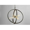 thumbnail image 5 of Progress Lighting, Swing Collection, 4-Light Medium Pendant, Antique Bronze Finish, Vintage Brass Candle Holders, 5 of 6