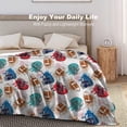 thumbnail image 5 of Yibo American Football Soft Cozy Flannel Football Blanket Football Gifts for Football Lovers Lightweight Blankets for Kids Boys Girls Adults, 5 of 9