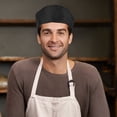 thumbnail image 4 of Universal Chef Hat Comfortable Chef Hat Restaurant Chef Hat Kitchen Working Hat Bakery Hat, 4 of 9