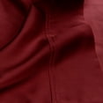 thumbnail image 5 of Superior Egyptian Cotton 530 Thread Count Deep Pocket Sheet Set, California King Size, Burgundy, 5 of 6