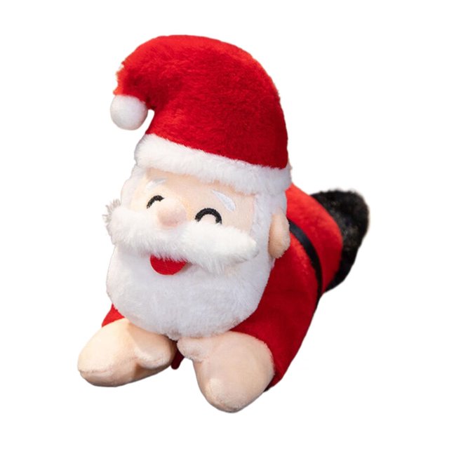 Gran oferta de eventos y fiestas de XIUH Pulsera circular de Papá Noel Pulsera de árbol de Navidad de peluche para niños