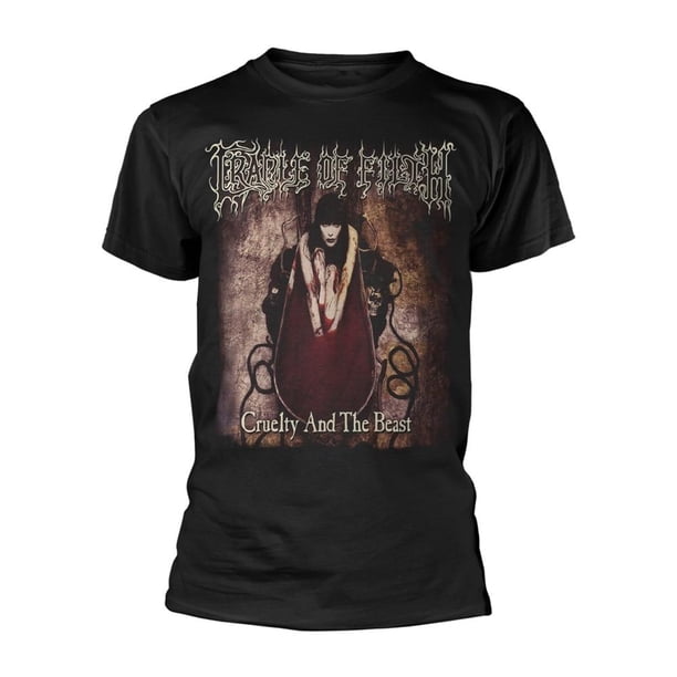 Cradle Of Filth - Camiseta Cruelty And The Beast (2021) para Adultos Unisex (Negro)