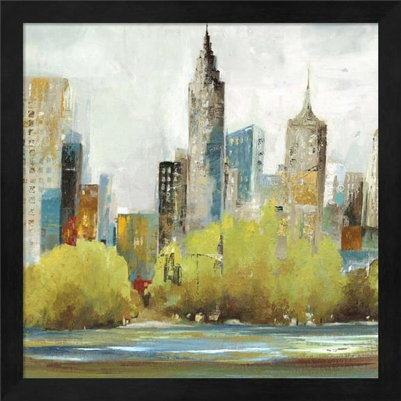 Metaverse R949781-0120000-AEAAAAEAN4 13.25 x 13.25 in. Hudson Ferry II Framed Wall Art by Allison Pearce