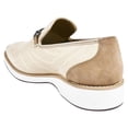 thumbnail image 5 of LIBERTYZENO Mens Classic Formal Shoes Slip On Loafers, Beige 9.5, 5 of 9