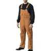 Walls 93053PC9 Men's Brown Cotton Duck Insulated Bib Overalls