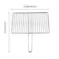 thumbnail image 4 of Shisuyan Panier de Grill Portable pour Poisson, Panier de Grill en Acier Inoxydable pour Camping, 4 of 9