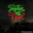 thumbnail image 3 of Glowneon Joyeux Noel Neon Sign, Merry Christmas LED Sign, Merry Christmas Neon Light, 3 of 5