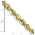thumbnail image 3 of Avariah Solid 14K Yellow Gold 6.2mm Regular Rope with Lobster Lock Chain - 20", 3 of 6