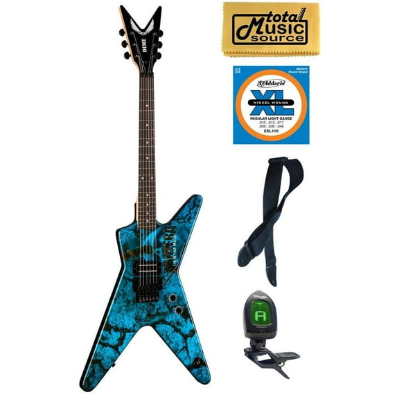 Dean Guitars Dimebag Darrell DB DRIVEN PACK Solid-Body Electric Guitar, Far Beyond Driven, Bundle
