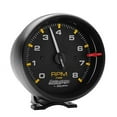 thumbnail image 2 of AutoMeter Tachometer 2300 Autogage; Aftermarket; 3-3/4 Inch; Full Sweep Pedestal Mount; Analog; 0-8000 RPM; Without Peak Memory and Warning Indicator; Black Face/Black Cup/White Needle, 2 of 3