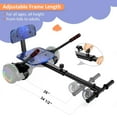 thumbnail image 5 of CBD Hoverboard Seat Attachment Go Kart, Hover Kart Accessories for Adults Kids Fits Hover Board 6.5"/8"/10", Starry Blue, 5 of 7