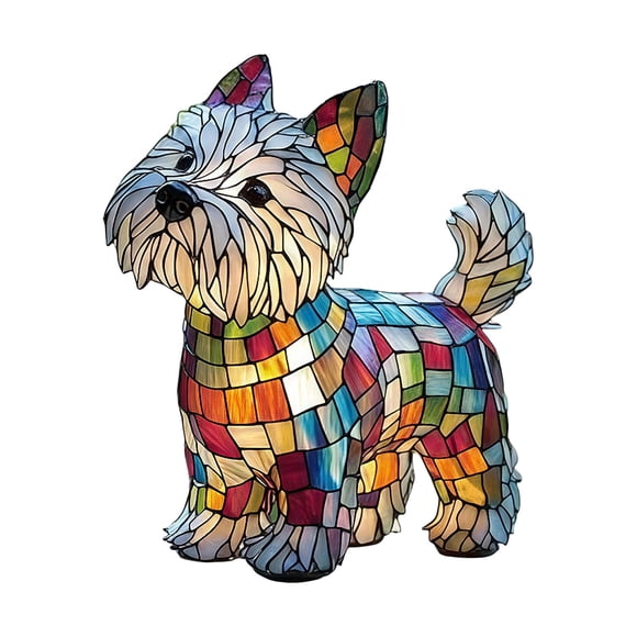 Led Dog Night Light - Vintage French Dog Art Resin Lamp for Home Decor, Warm Glow Perfect for Bedrooms, Living Rooms, and Dog Lovers, Cozy Atmosphere Creator 1 Led Dog Night Light