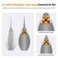thumbnail image 4 of K&F CONCEPT Air Blower, with Long Nozzle/Short Nozzle Switch Design, Single Air Intake Camera Lens Blower, for Digital SLR Lens Sensor LCD Screens Musical Instruments Keyboards, 4 of 7