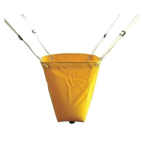 Roof Leak Diverter, 18x18 in., Yellow, Mfr: 42X297-A