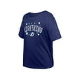 thumbnail image 2 of Girl's Youth New Era  Blue Tampa Bay Lightning Flip Sequin T-Shirt, 2 of 6