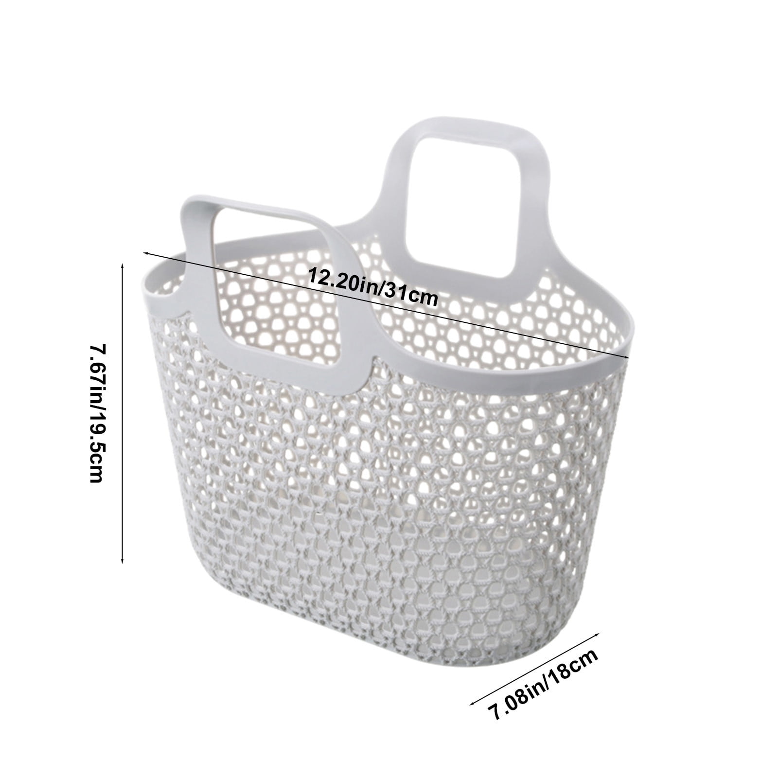 JilgTeok 3 Packs Portable Dirty Clothes Basket Storage Bin Large Capacity Clothes Rack for Laundry Bathroom Closet Living Room Sundries Toys Organizing