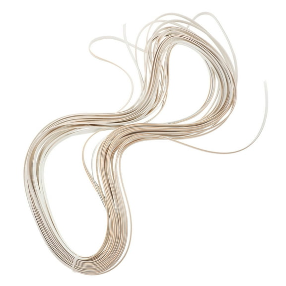 GAXIRE Cane Webbing Roll 1 Piece Beige Wicker Furniture Repair Tape for Projects 2800x0.8x0.1in Craft Material