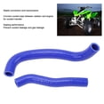 thumbnail image 3 of Kit Silicone Radiator Hose, 2PCS Silicone Radiator Coolant Hose Kit Sealed Leak Proof Replacement For Cat DVX 400 2007 To 2008, 3 of 8