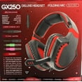 thumbnail image 2 of Sentry Industries Inc. GX250 Pro Series Gaming Headphone Black / Red, 2 of 2