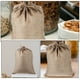 thumbnail image 5 of Bolsas de arpillera con cordón, bolsas de almacenamiento reutilizables, bolsas de almacenamiento de verduras, 8 Uds., 5 of 5