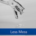 thumbnail image 4 of Ksopiavobs 1 Hole Punch, Hole Puncher, 5 Sheet Punch Capacity, Classic, Chrome, 2-Pack (74005), 4 of 6