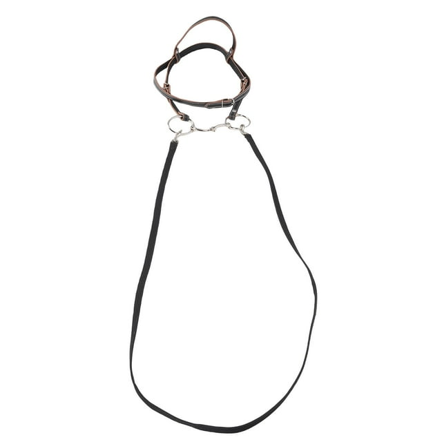 Horse Bridle Ajustable Caquero De Vaca Resistente Cómodo Cabecera Cabalgada Adecuada Para Interiores
