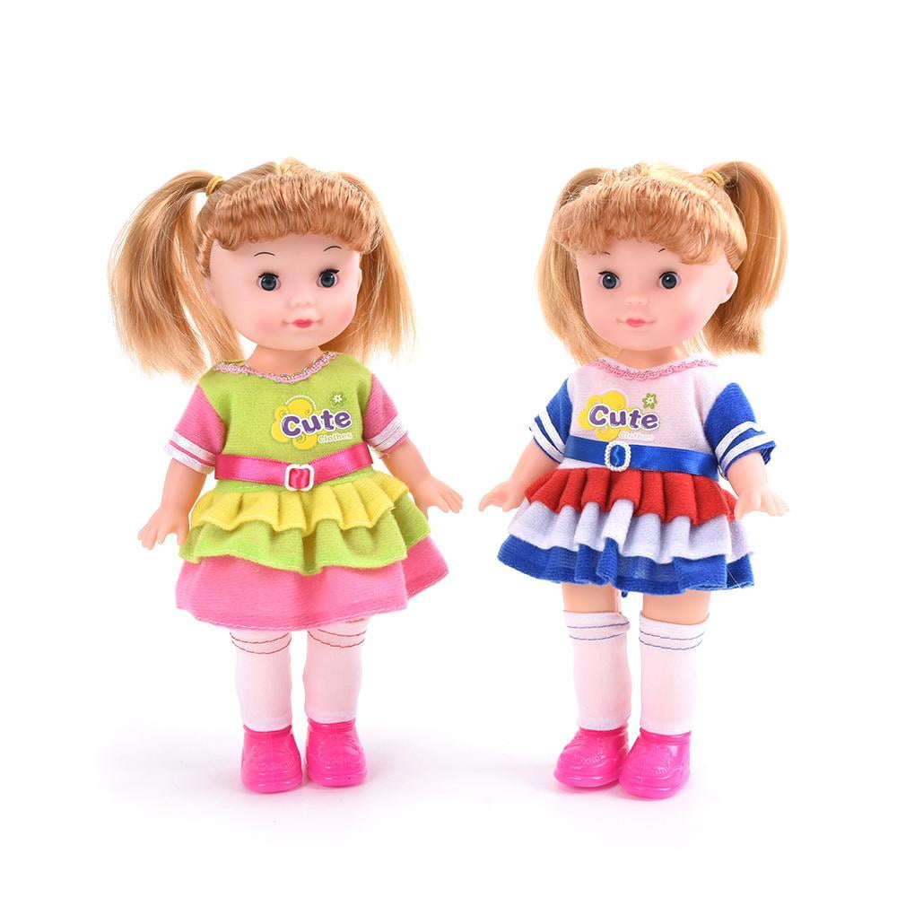 Buy Wonder Products 2Pcs Lovely Girl Set 10" Dolls With Beautiful