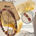 thumbnail image 3 of Elphaba Galinda Friend Gifts for Women, Unique Birthday Gifts for Women, Sister Gift from Sister, Red Creek Jasper Bracelet, Christmas Easter Mother's Day Gift for Her, 3 of 7
