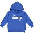 thumbnail image 2 of Inktastic Just a Nebraska Girl Born and Raised Toddler Hoodie, 2 of 4