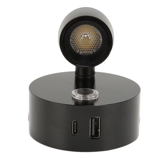 Lámpara De Lectura Regulable Para RV, DC12-24V USB Tipo C, Interruptor Táctil, Luz De Lectura Para Caravana
