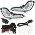 thumbnail image 2 of SHZAITOR Fog Lights Assembly Replacement for 2012-2016 Accent with Bulbs & Harness Switch Kit Driving Lamps Fog Lights Driver and Passenger Side, 2 of 8