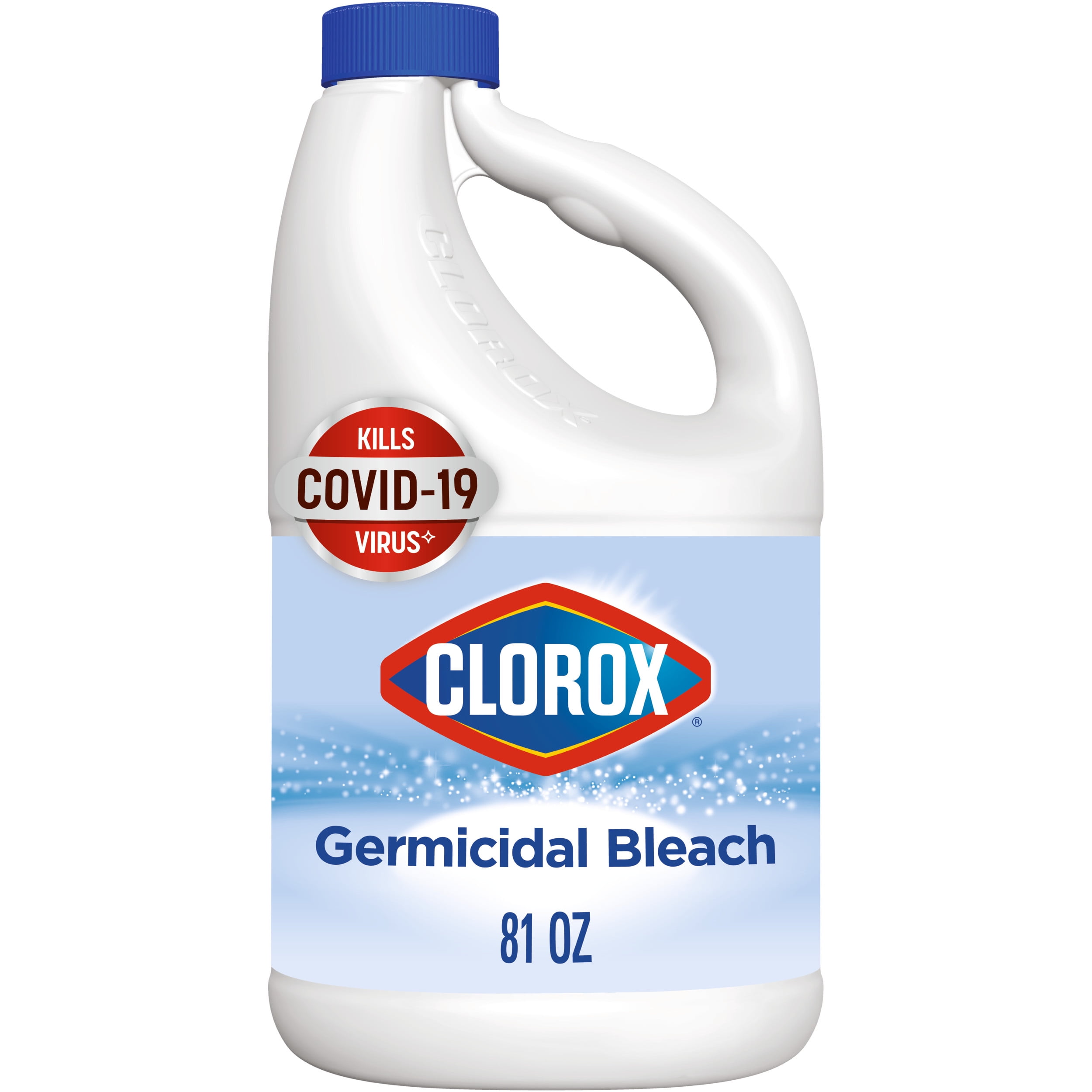 Clorox Germicidal Bleach, Regular Scent, 81 fl oz