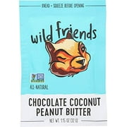 Wild FriendsAll Natural Peanut Butter - Chocolate Coconut - 1.15 oz - Case of 10