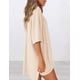 thumbnail image 5 of Conjunto de salón Outfit PRETTYGARDEN para mujer 2025, verano, beige, XXL, 5 of 6