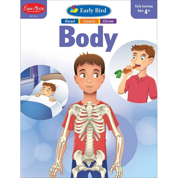 Evan-Moor Early Bird: Body, Age 4 - 5 Workbook