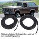 thumbnail image 4 of 1 Par de la Puerta Delantera Kit Weatherstrip A Prueba de Viento de Goma. Reduzca El Reemplazo de Ruido para la Puerta Delantera de Bronco 1980-1996, 4 of 7
