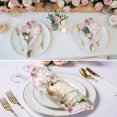 thumbnail image 3 of Easter Cute Bunny Cloth Napkins, Colorful Eggs Spring Daisy Flowers Pink Plaid Washable and Reusable Dinner Napkins Set of 8, Table Napkin for Kitchen Party Birthday Wedding Hotel 20"x20", 3 of 9