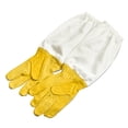 thumbnail image 2 of Guantes de apicultura de protección para la granja, hombres y mujeres, apicultor, para prevenir la mordedura de abeja, mangas largas 1 par Vogacara HA0632-03, 2 of 6