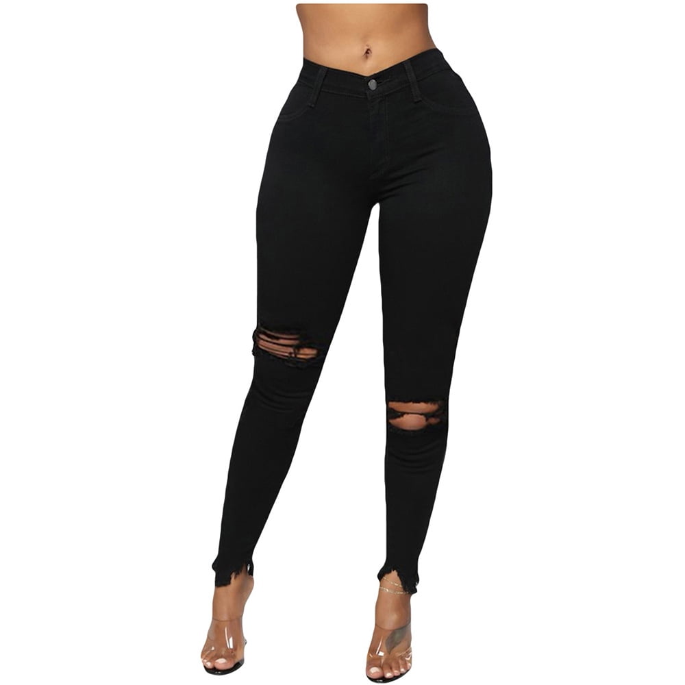 Mchoice Women's Stretch Pull-On Skinny 