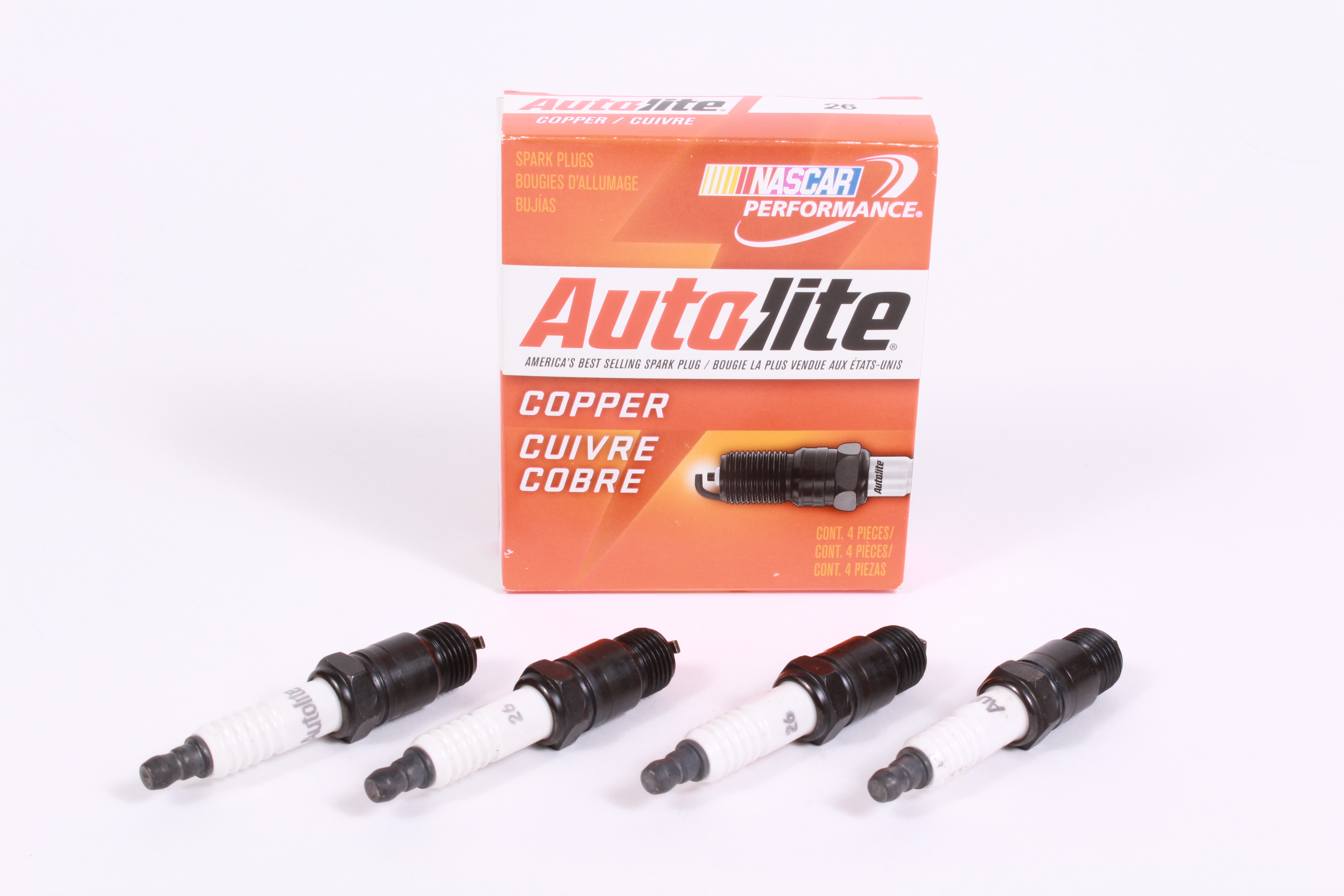 Autolite 26 Spark Plugs 4/box
