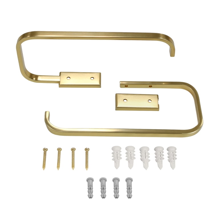 Better Homes & Gardens Brass Curtain Holdbacks, 2-Pack photo 3