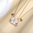 thumbnail image 4 of DESIGNICE 2Pcs Friendship Necklace Alloy Adjustable Length Necklace Charm Necklaces Cats Pendant Necklace for Friend and Couples, 4 of 7
