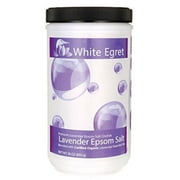 White Egret Pharmaceutical Grade Bath Epsom Salt, Lavender, 30 Ounce