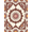 Pink Gold Beige, Pattern 13, variant on ODIKA Antique Gold Dusty Rose Cottagecore Decorative Balanced Motifs for Home Office, Gaming Room, Under Desk, Non-Slip Chair-Friendly