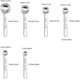 thumbnail image 2 of Measuring Spoons Set, 6 Pcs Set Stainless Steel Measuring Spoon Measurements Set for Baking, Cooking,Kitchen (Measuring Spoons), 2 of 5